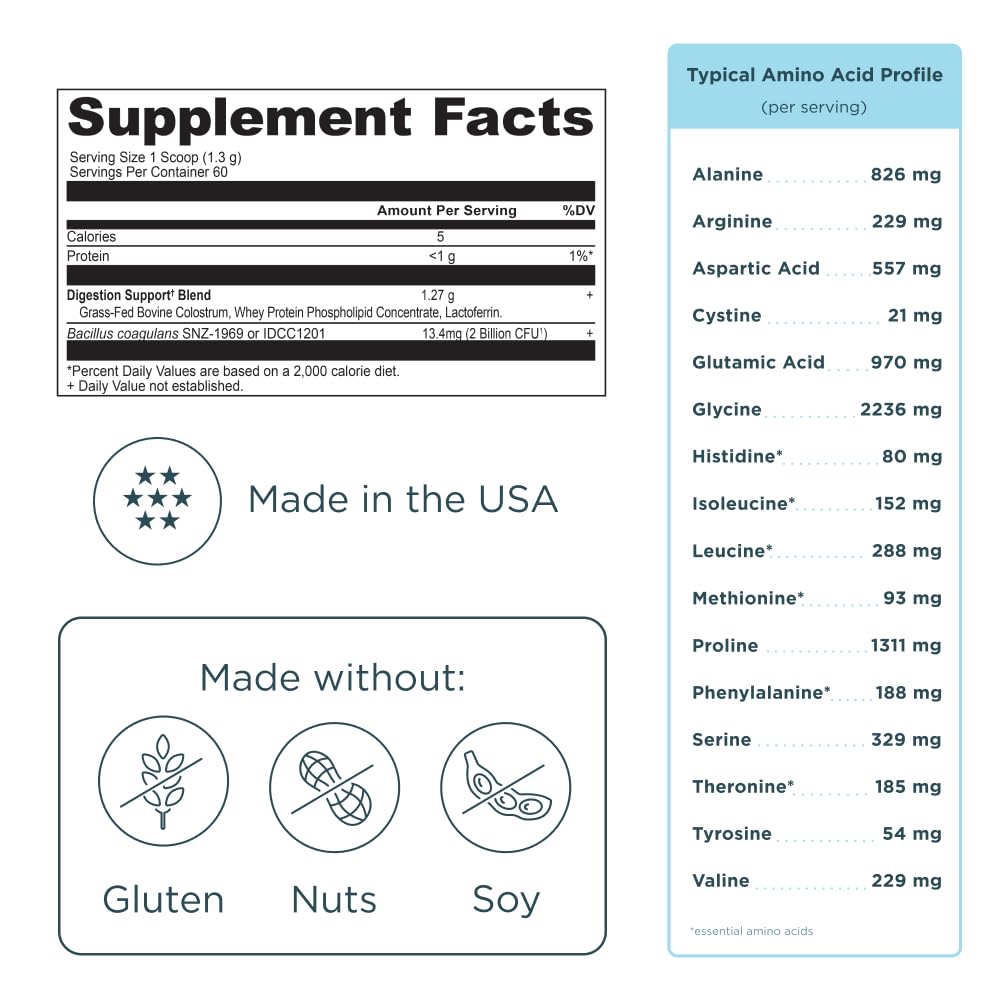 Ancient Nutrition Colostrum Superfood Powder 2.8 Ounce