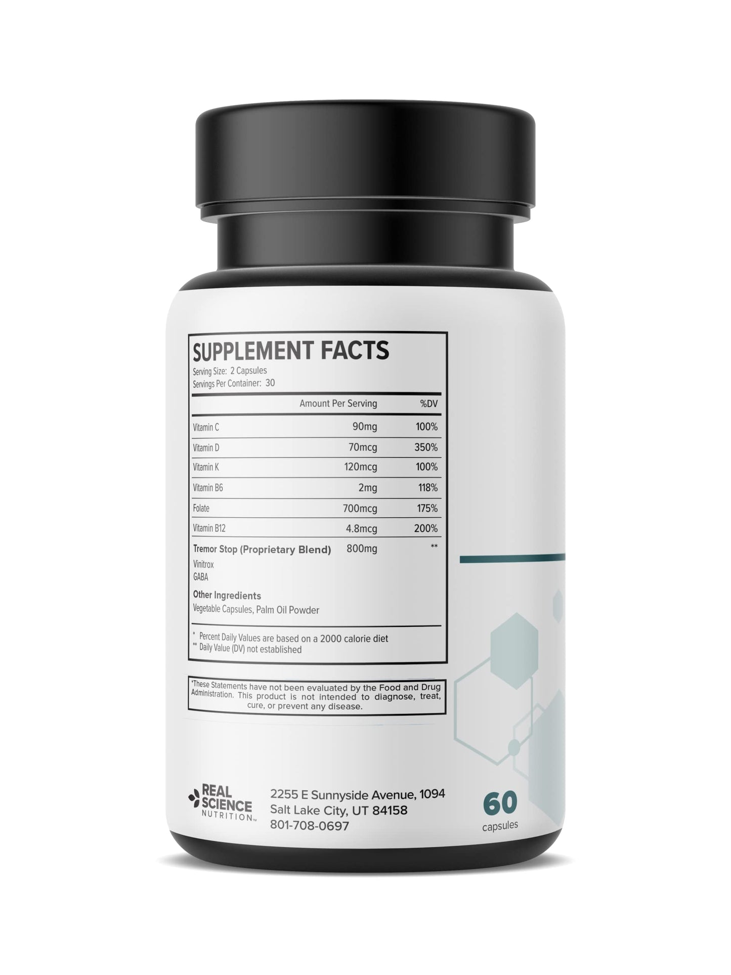 Real Science Nutrition Ataxinol Miracle Capsules, 60 Count