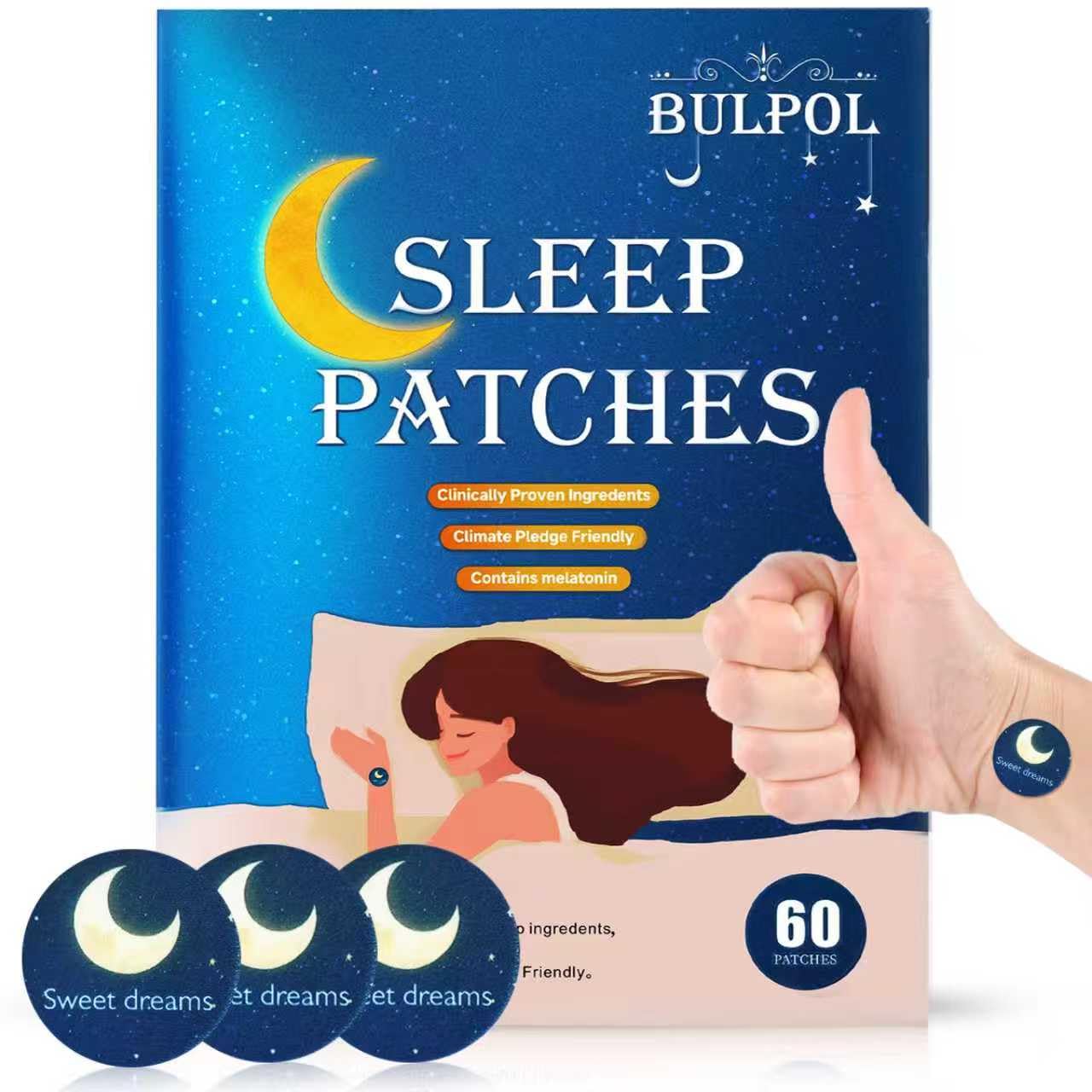 BULPOL Sleep Patches for Adults Tablet 60
