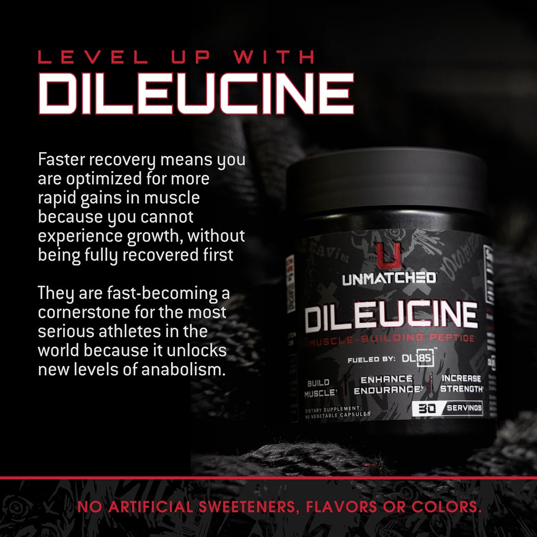 Unmatched Dileucine Amino Acid Peptide Capsules 90