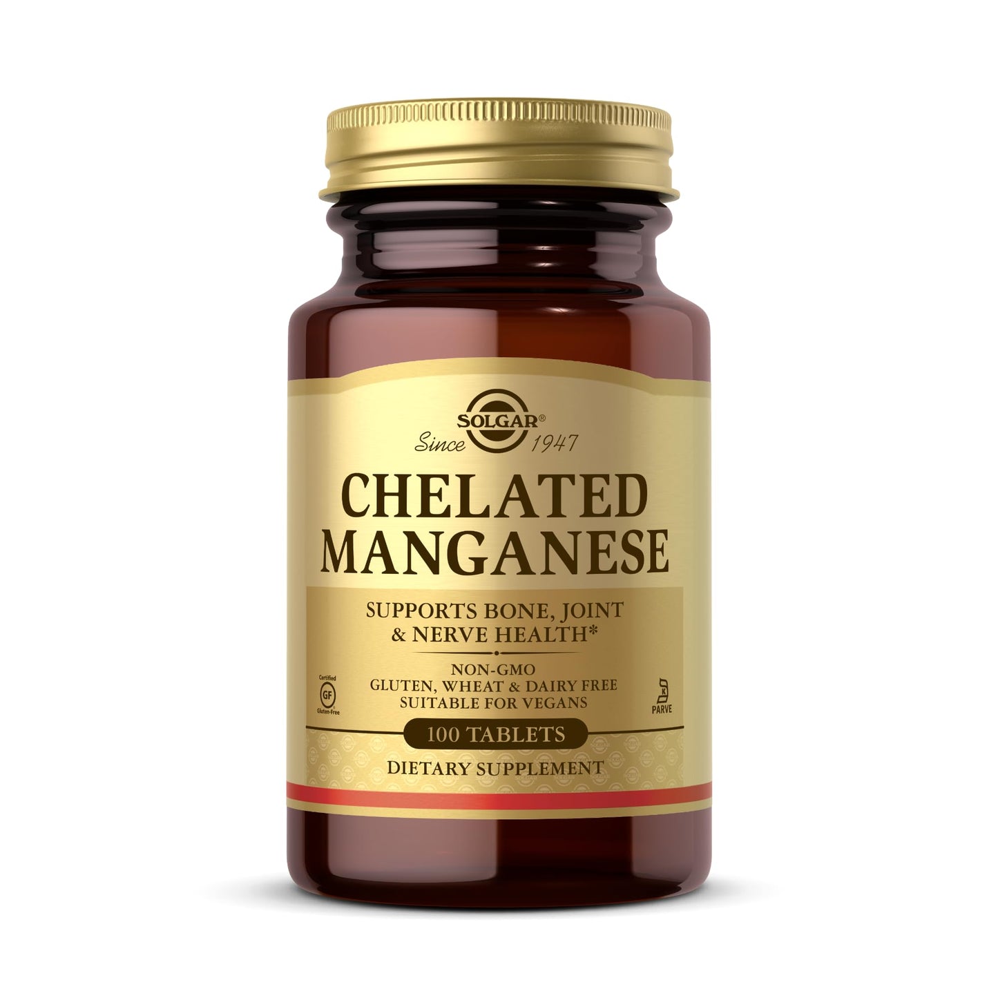 Solgar Chelated Manganese Tablets 100