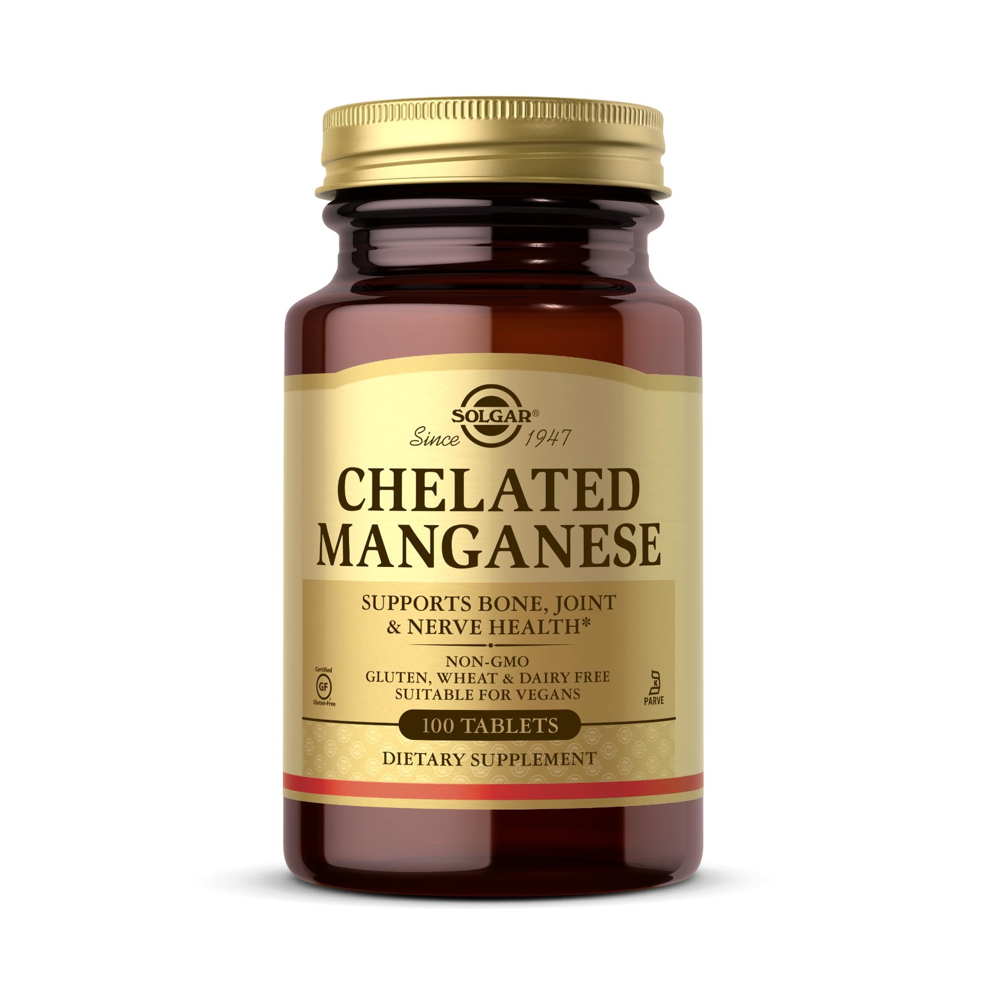 Solgar Chelated Manganese Tablets 100