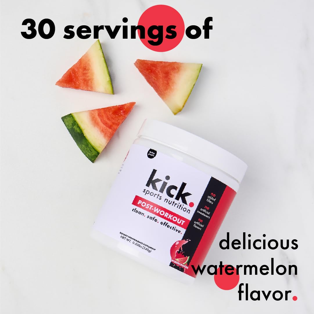 Kick. Sports Nutrition Post Workout Powder 10.4