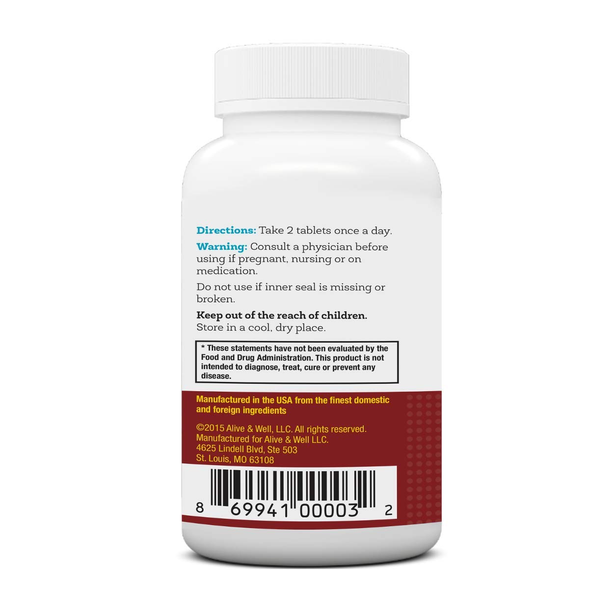 NeoVitin Women's 50+ Formula Multivitamin with Brilliant Blend - Daily Nutritional Support for Women Over 50 60 Tablets