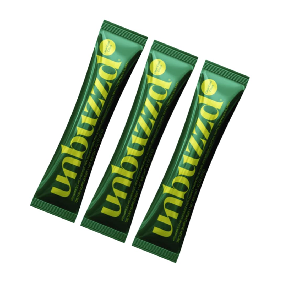 unbuzzd Clear-Eyed Citrus Powder 1.47 oz