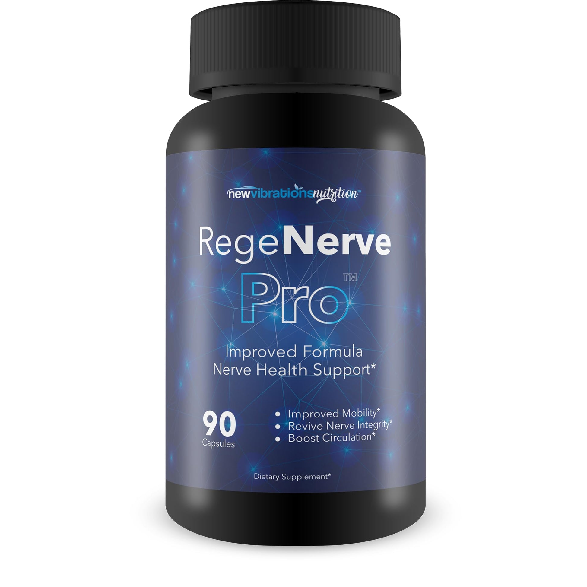 New Vibrations Nutrition RegeNerve Pro Capsule 90 Count
