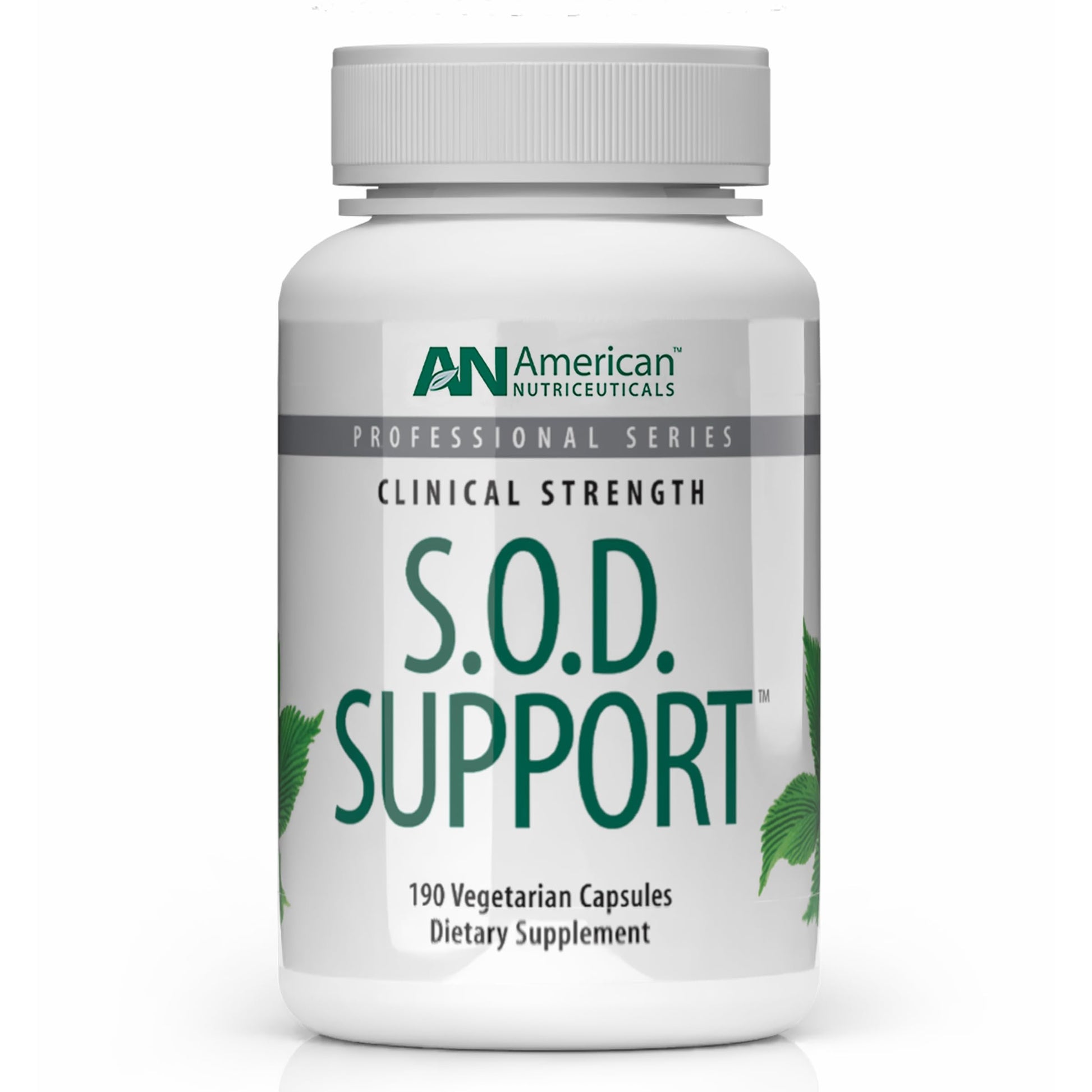 American Nutriceuticals S.O.D. Support Capsule 190 Count