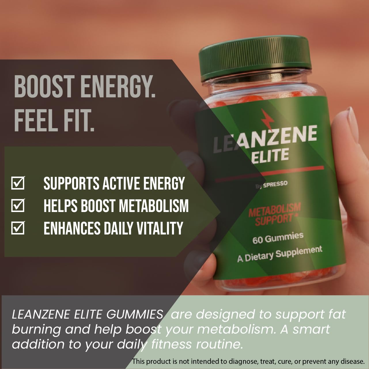 SPRESSO LeanZene Gummies 300 Gummies