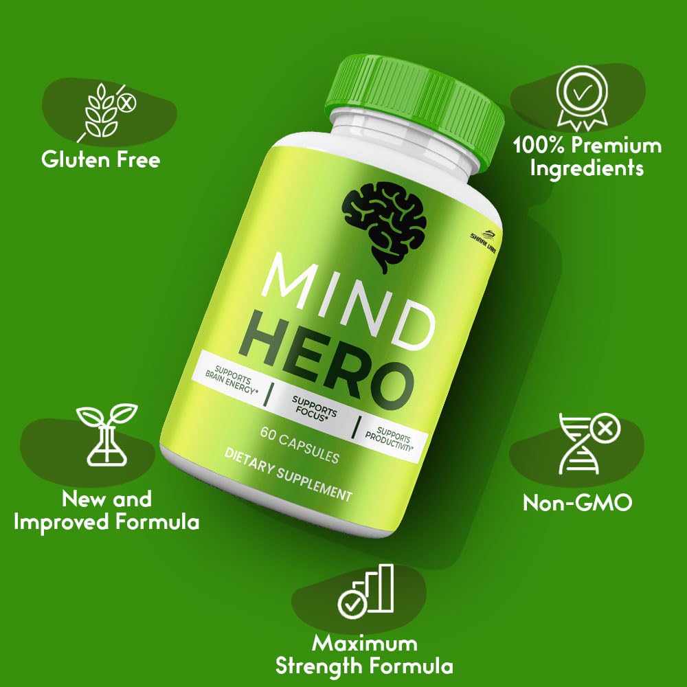 Shark Labs Mind Hero Capsules 60 Count