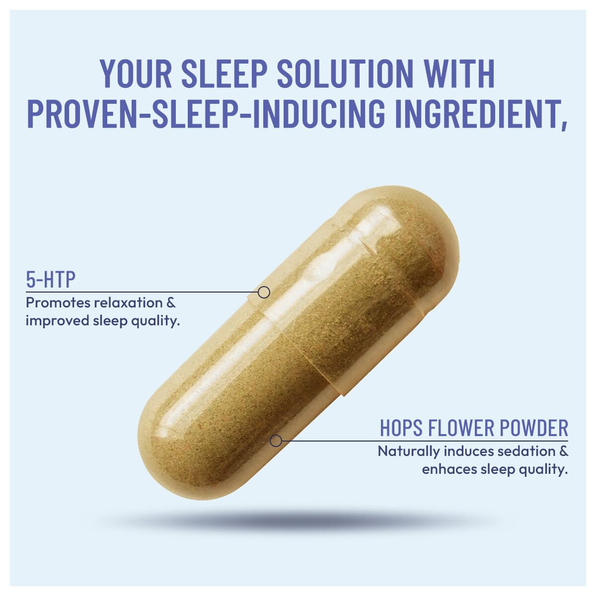 Somulin Nighttime Complex Sleep Aid Capsules 60 Count