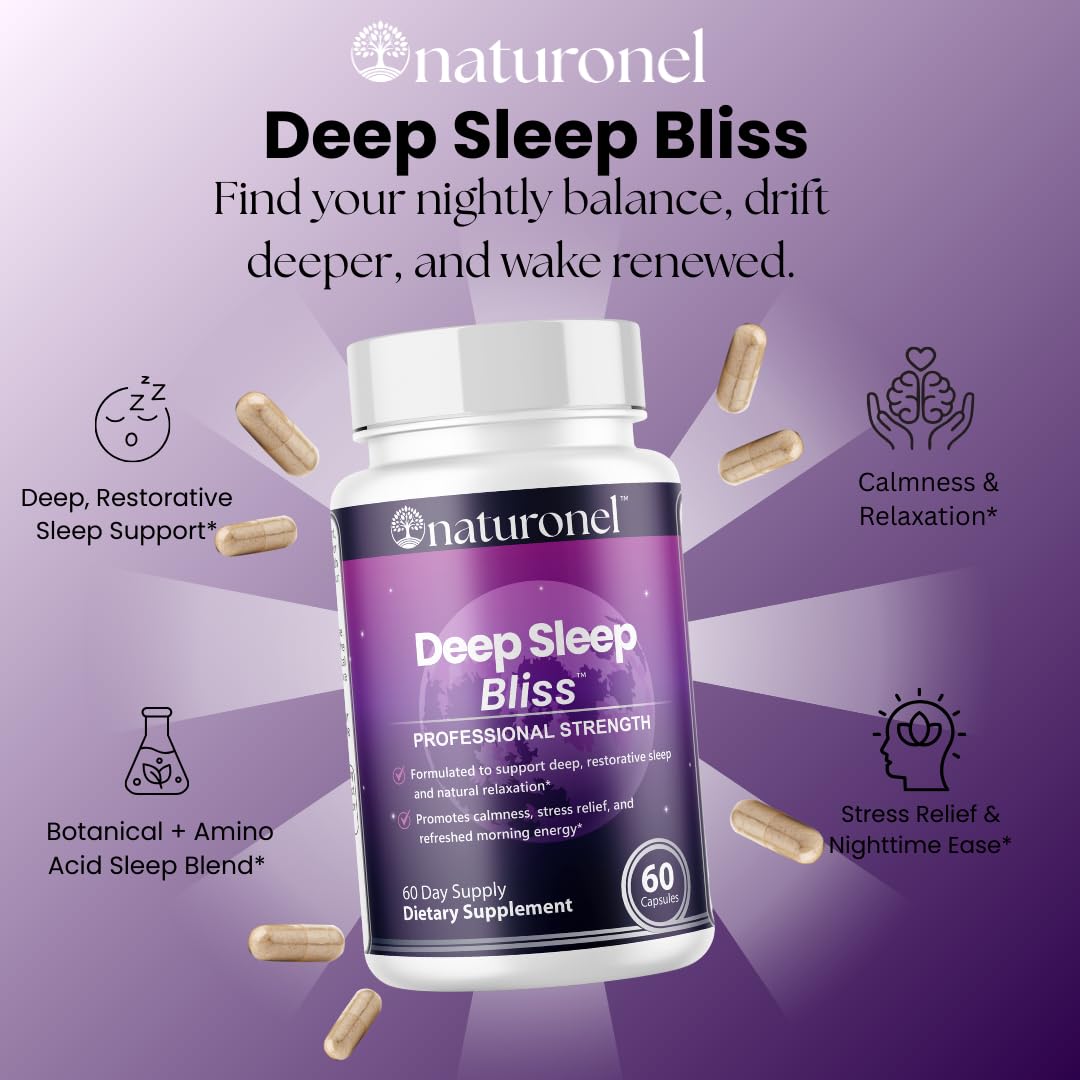 Naturonel Deep Sleep Bliss Capsule, 60 Count