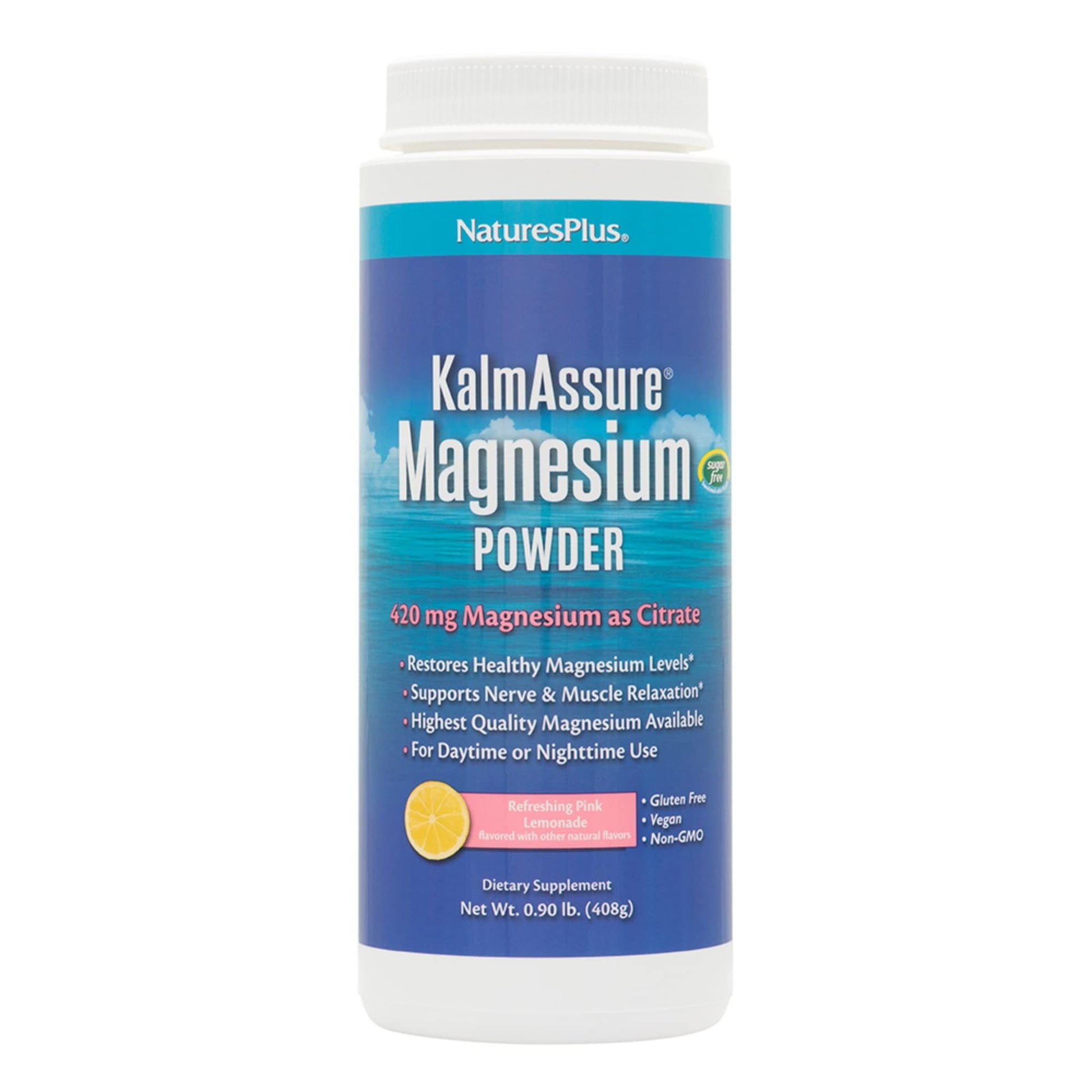 Nature's Plus KalmAssure Magnesium Powder, 1 Count