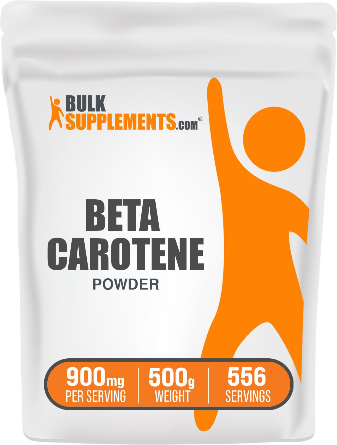 BulkSupplements Beta Carotene Powder 17.6 oz