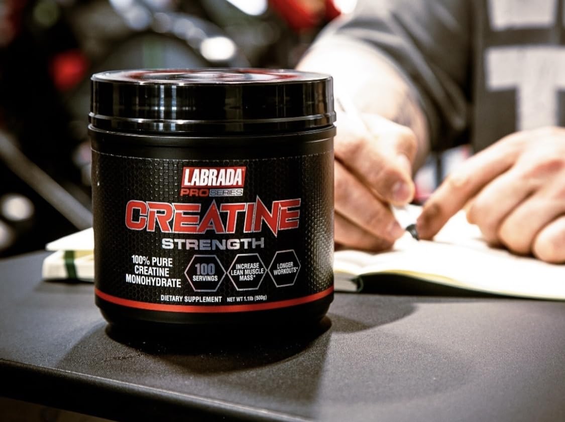 Labrada Pro Series Creatine Strength Powder, 1.1 Pound
