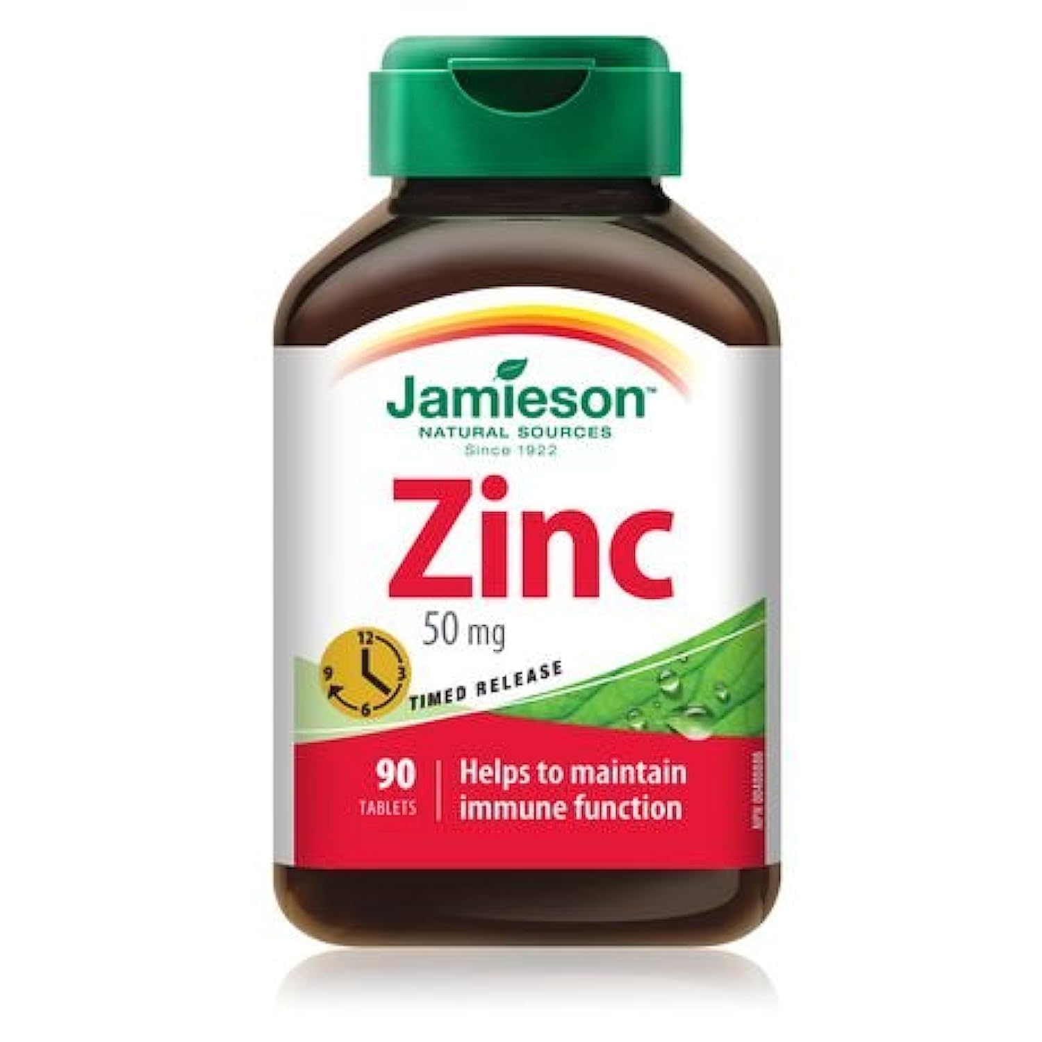 Jamieson Laboratories Zinc 50 mg Tablets, 90 Count