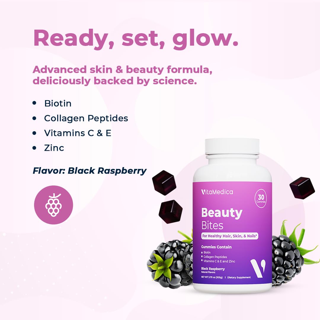 VitaMedica Beauty Bites Gummy, 30 Count