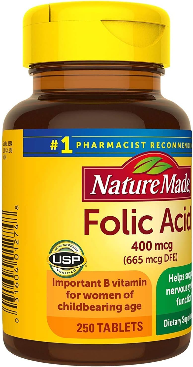 RakRlek Folic Acid 400mcg Tablet, 250 Tablets