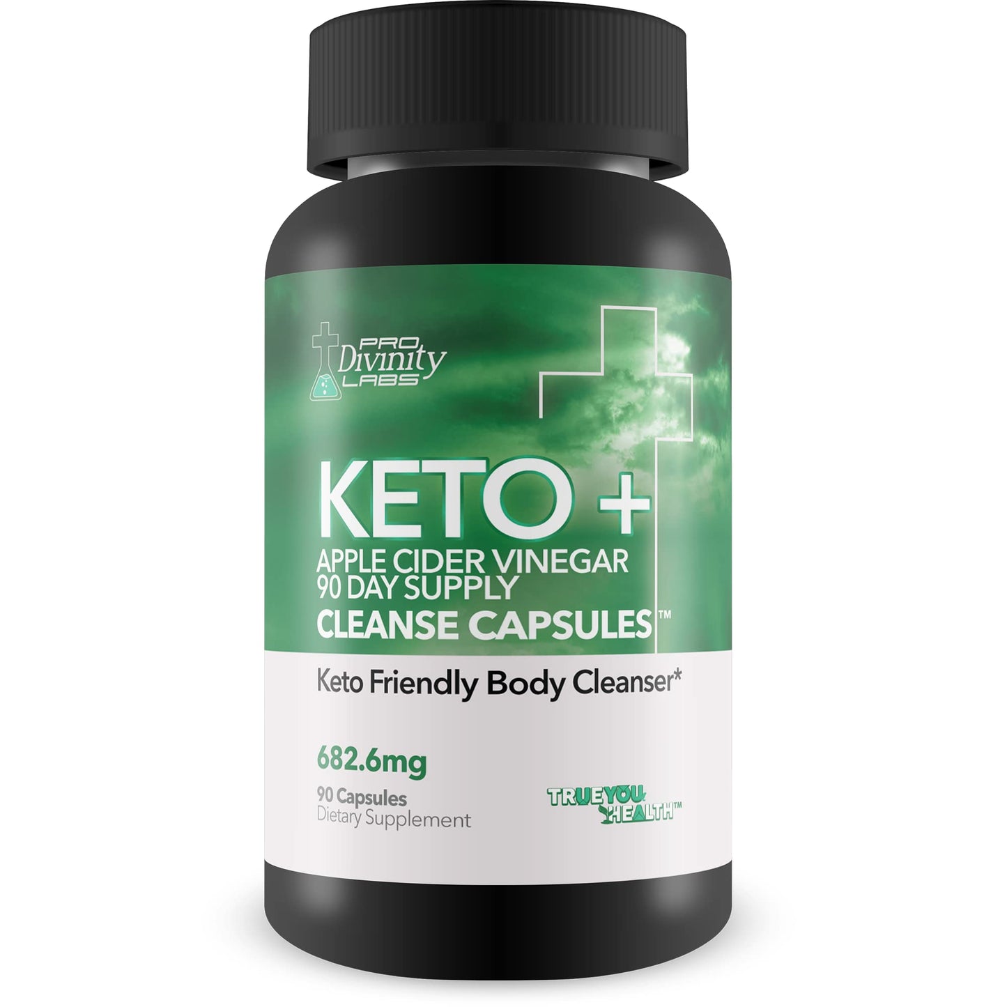 Generic Pro Divinity Labs Keto + Apple Cider Vinegar 90 Day Supply Cleanse Capsules 1 Count