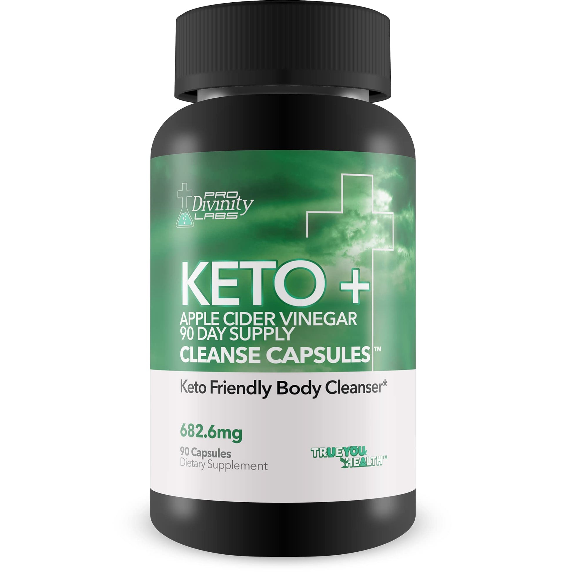 Generic Pro Divinity Labs Keto + Apple Cider Vinegar 90 Day Supply Cleanse Capsules 1 Count