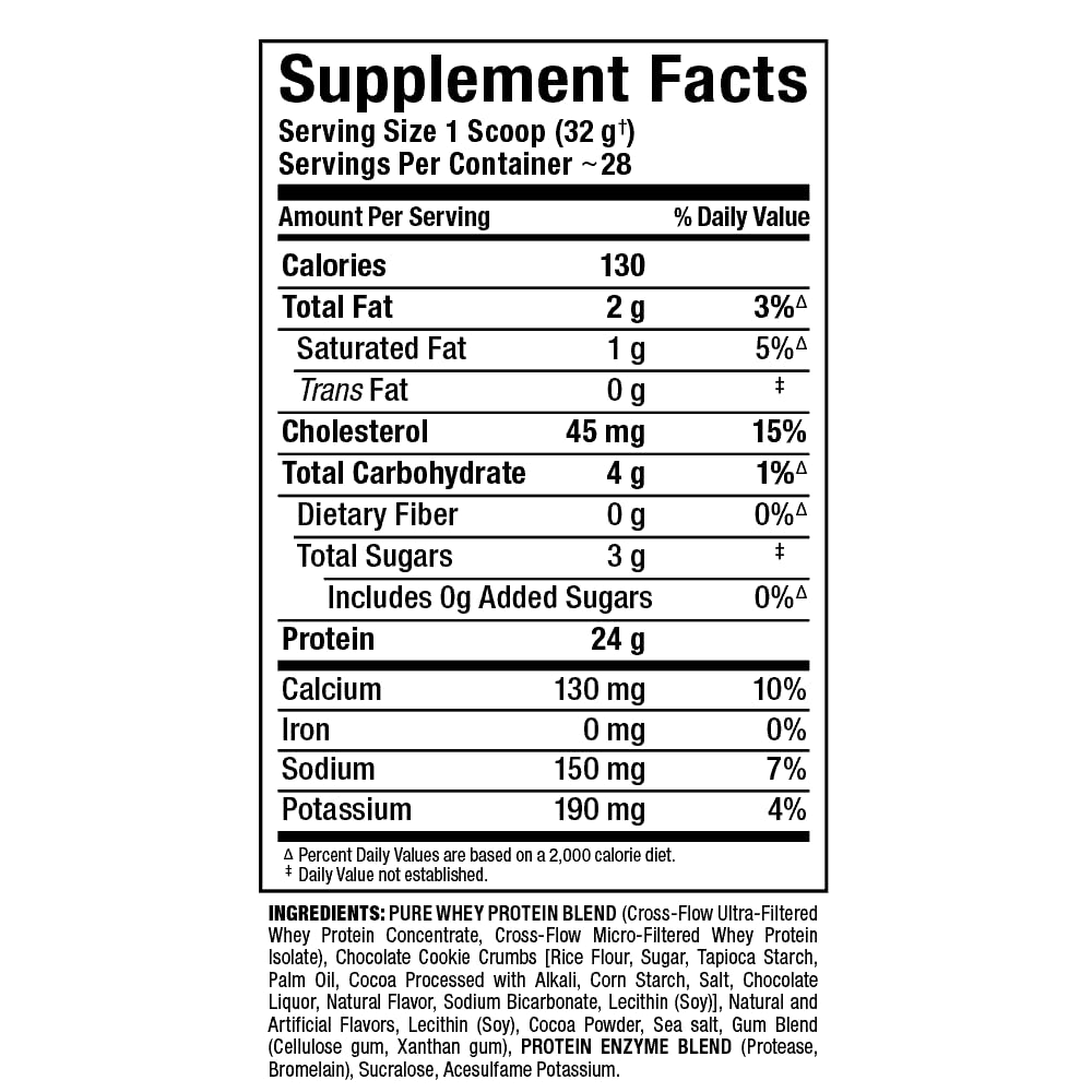 ALLMAX AllWhey Gold Whey Protein Powder Cookies & Cream 32