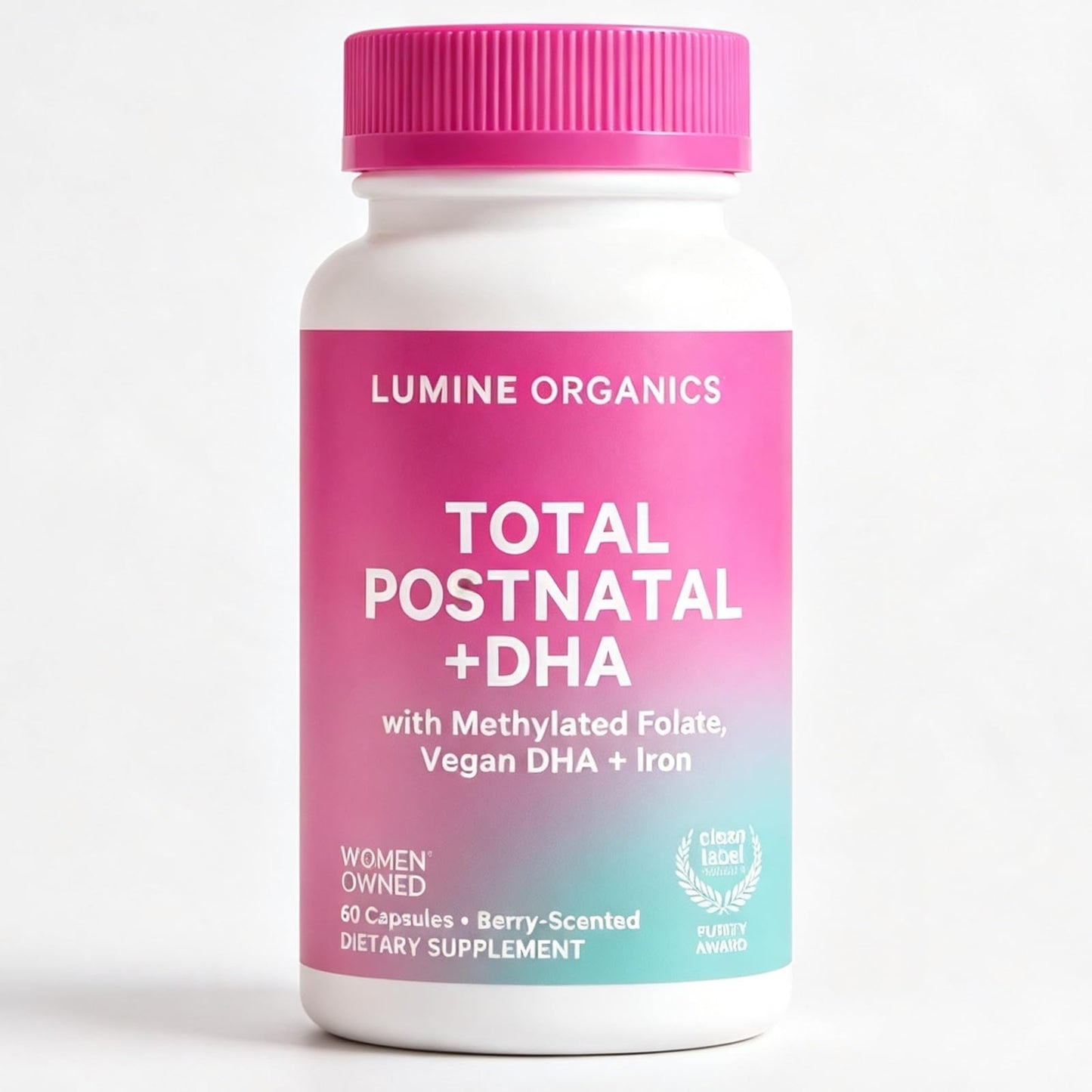 Ella ola kids Lumine Organics Postnatal Total Postnatal Multivitamin with Vegan Algae DHA Capsules 1 Capsule