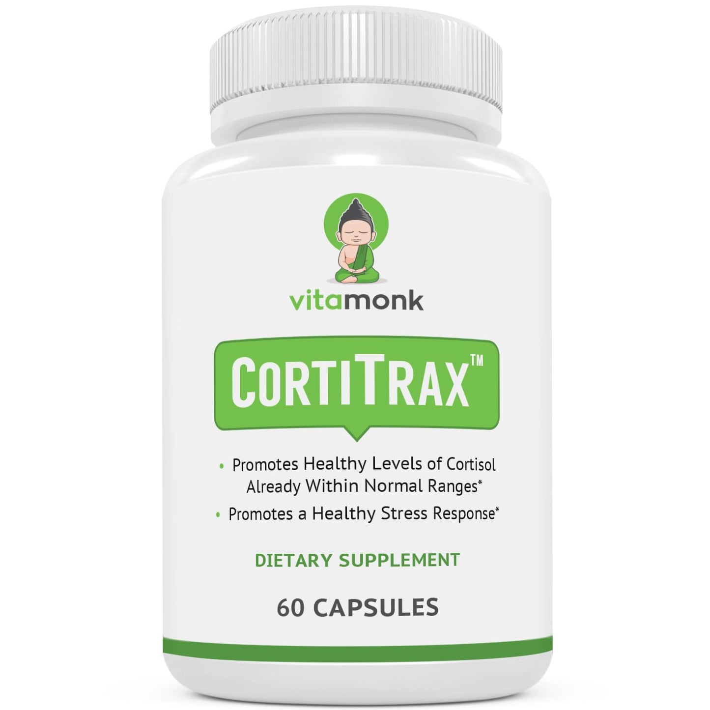 VitaMonk Cortisol Manager Capsules 60 Count