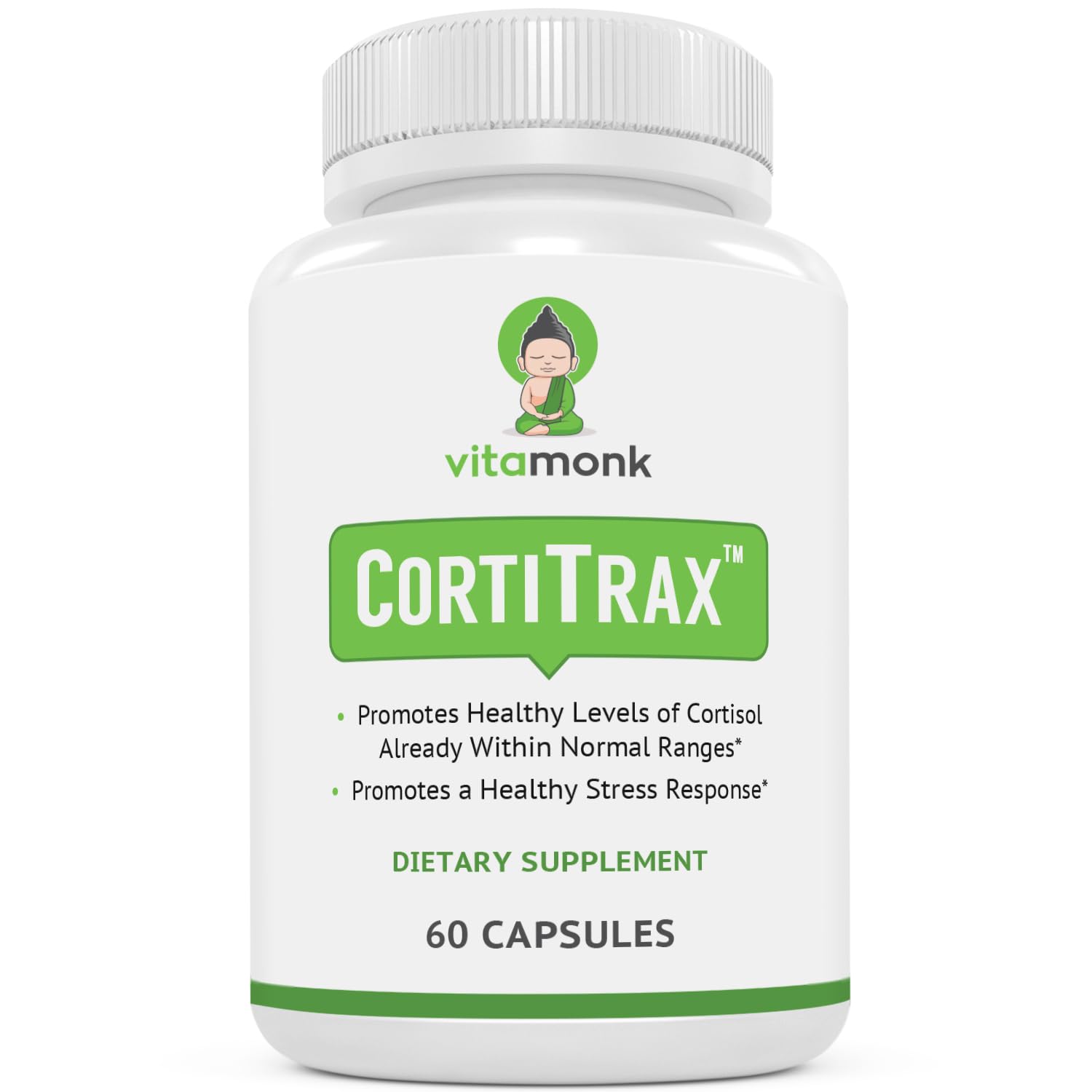 VitaMonk Cortisol Manager Capsules 60 Count