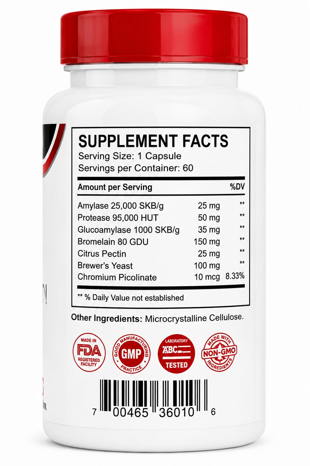 All Nue Gluten Blocker Capsules, 60 Count