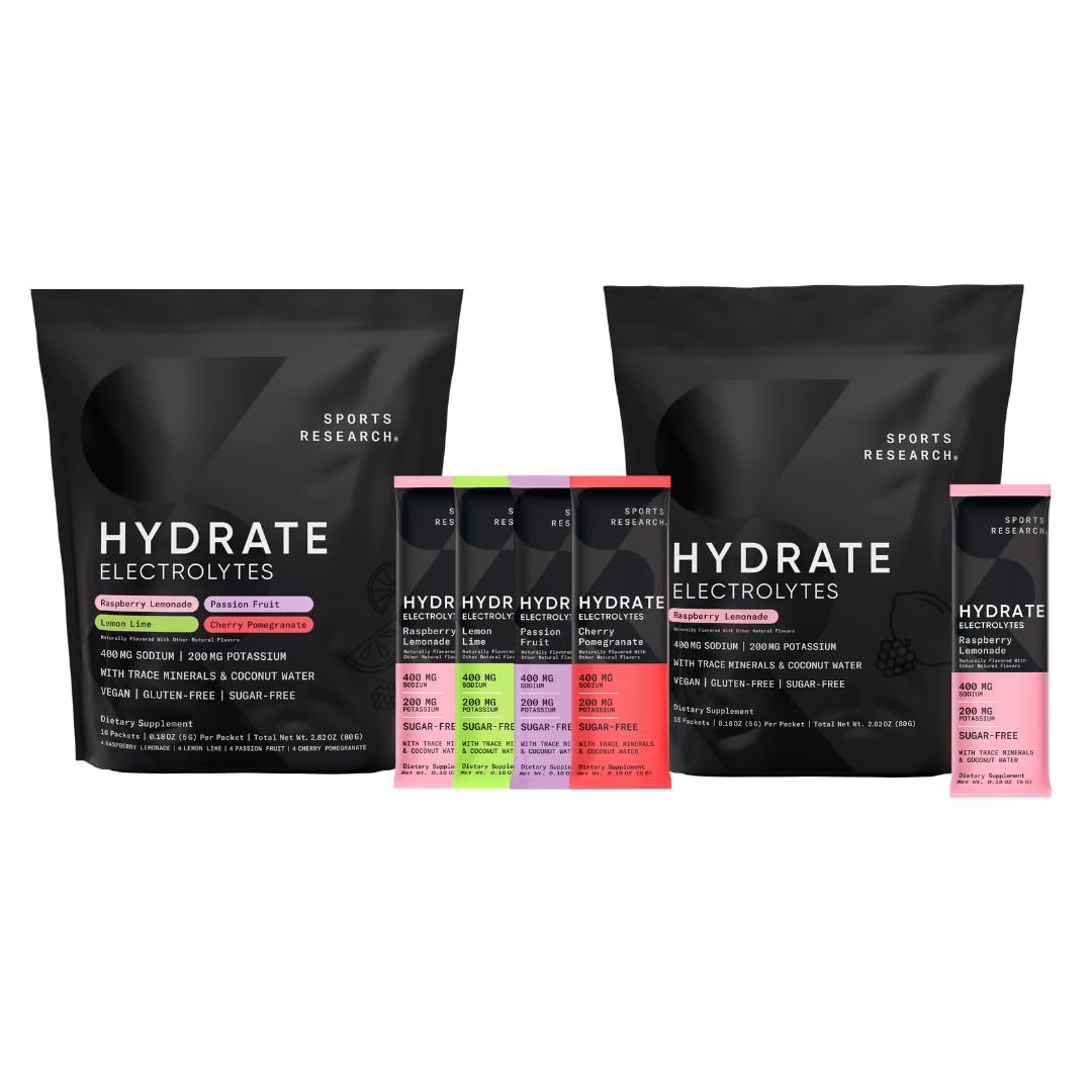 Sports Research Hydrate Electrolytes Powder 5.64