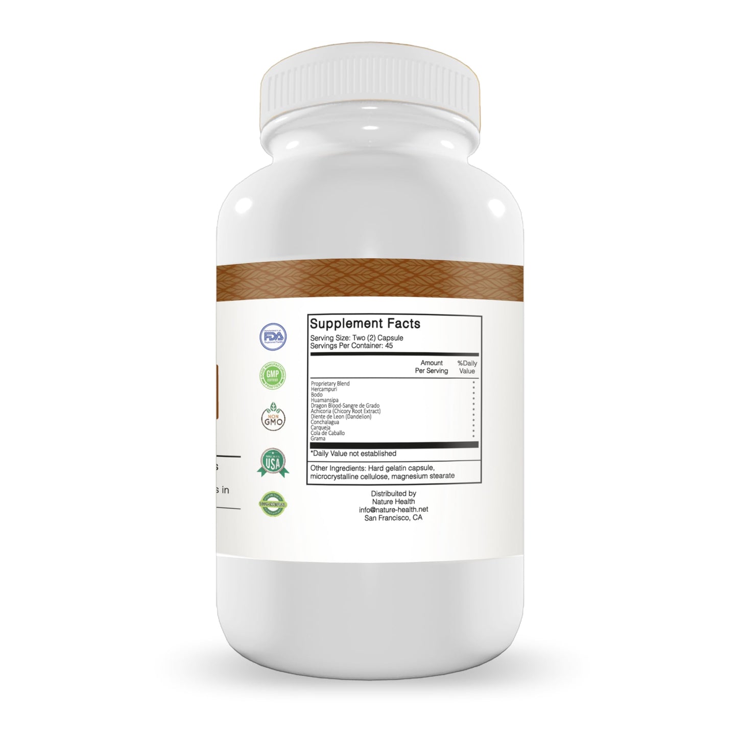 Nature Health Liver Support Capsules, 90 Count