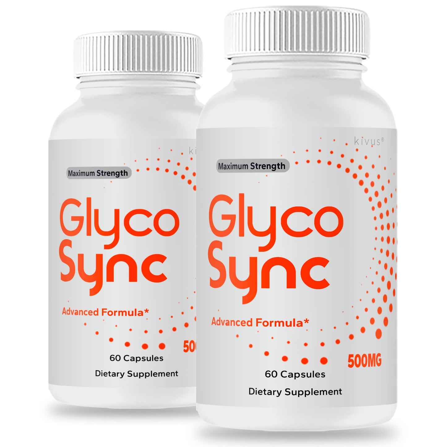 Kivus GlycoSync Dietary Supplement Capsules, 120 Capsules