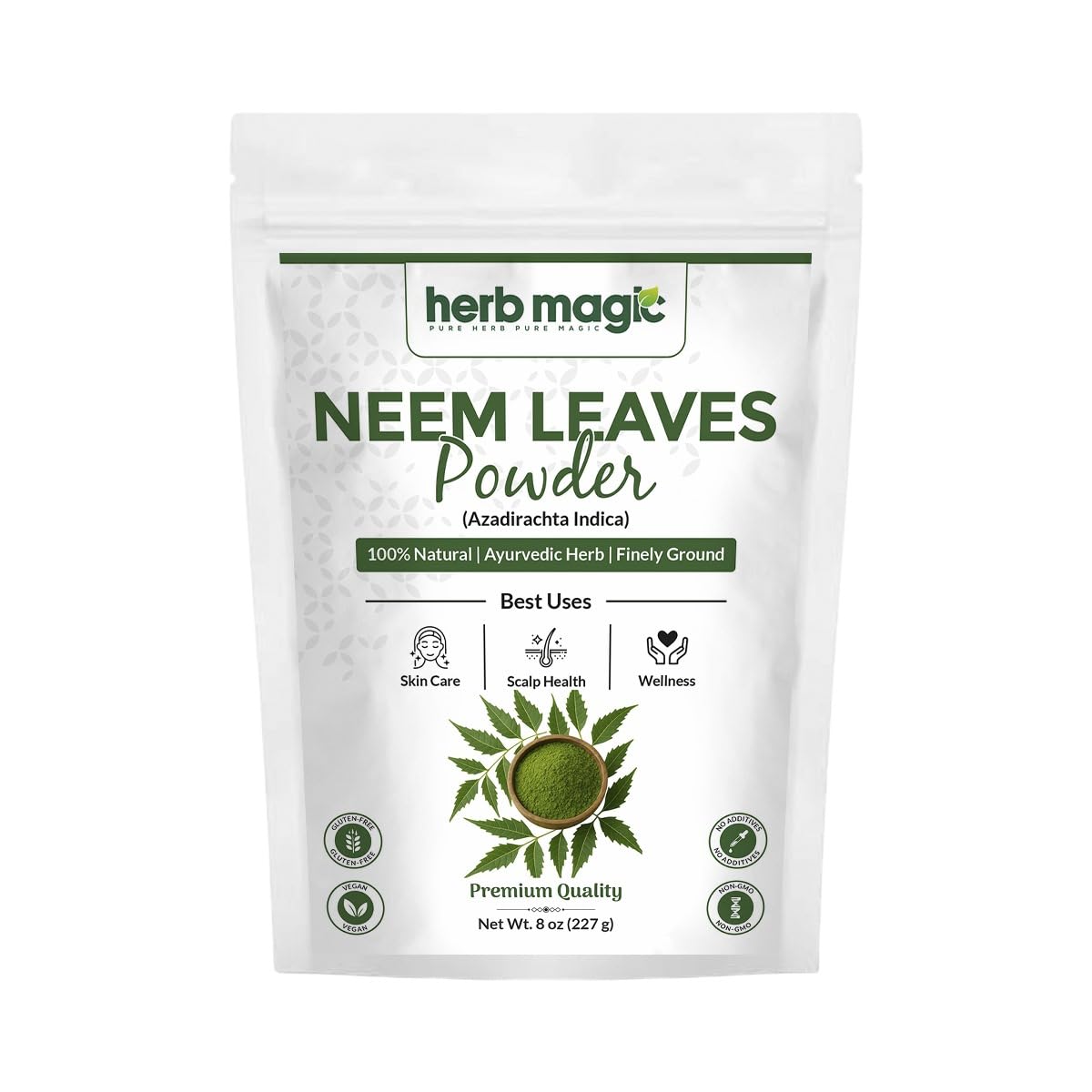 Herb Magic Neem Leaf Powder 8 oz