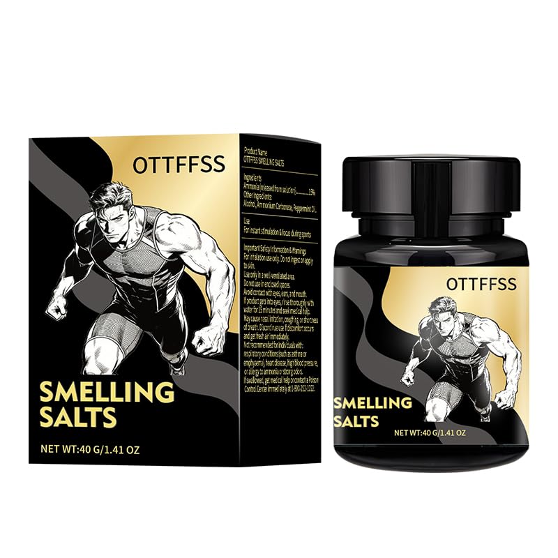 OTTFFSS Strong Smelling Salts Wake Up Ammonia Inhalant, Powder, 1.5 Ounce