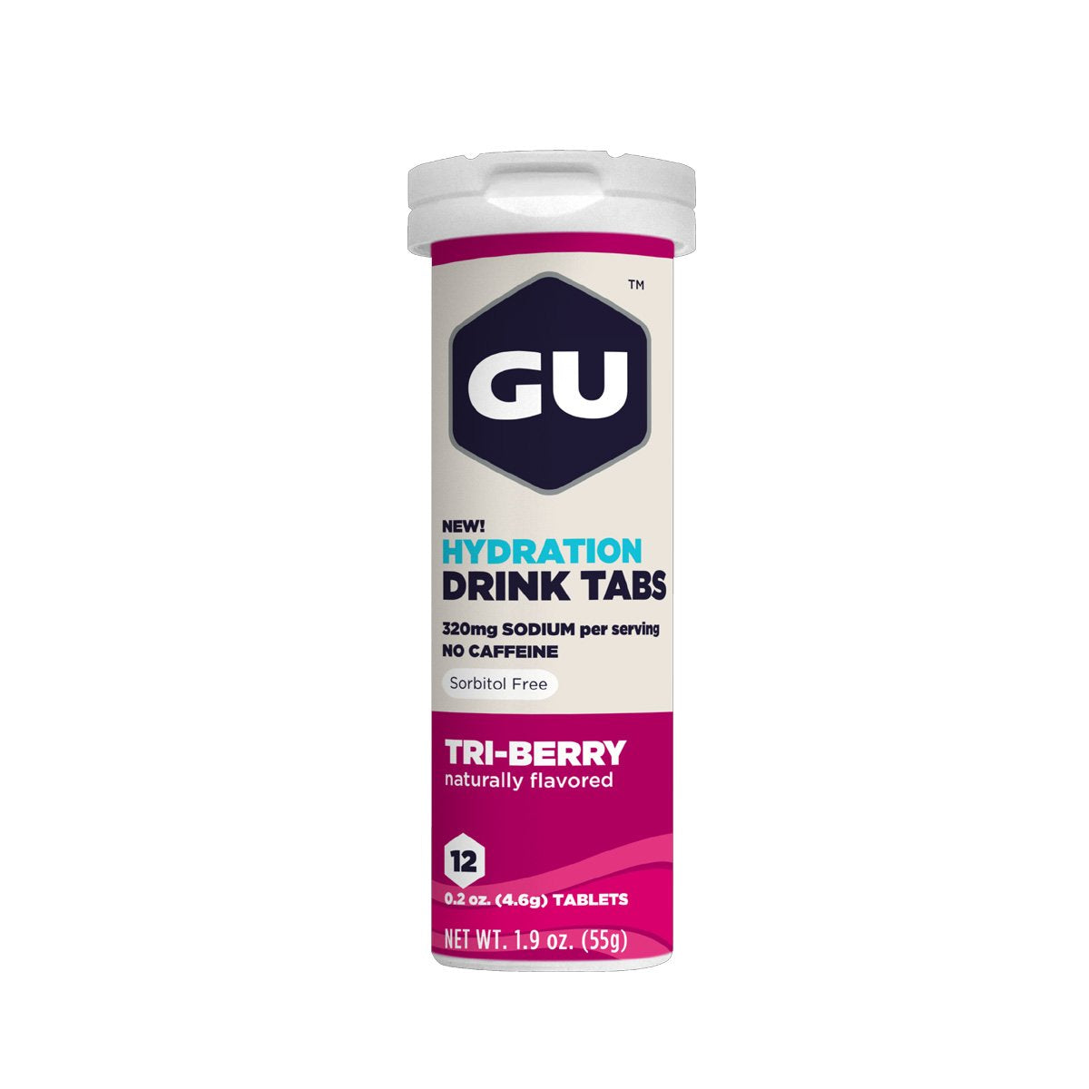 GU ENERGY GEL TriBerry Hydration Tabs Tablet 1 Count