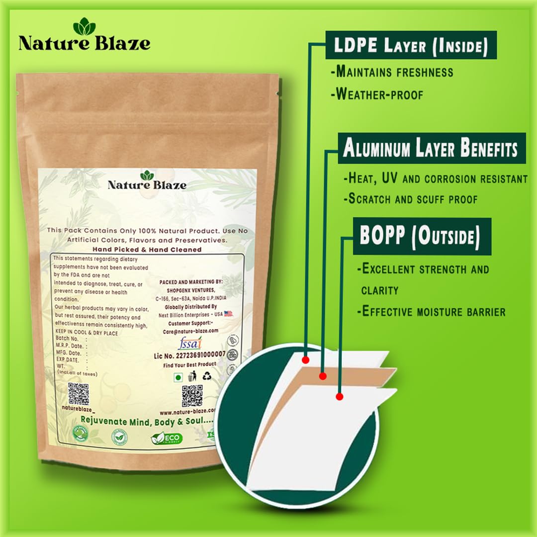 Nature Blaze Ashwagandha Root Powder, 4 Oz (Pack of 1)