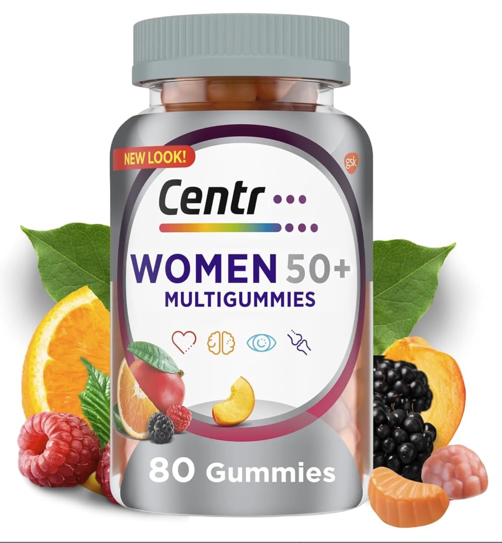 Generic Multigummies Gummy Vitamins for Women 50+ Multivitamin with Vitamin D, B6 & B12, 80 Gummies