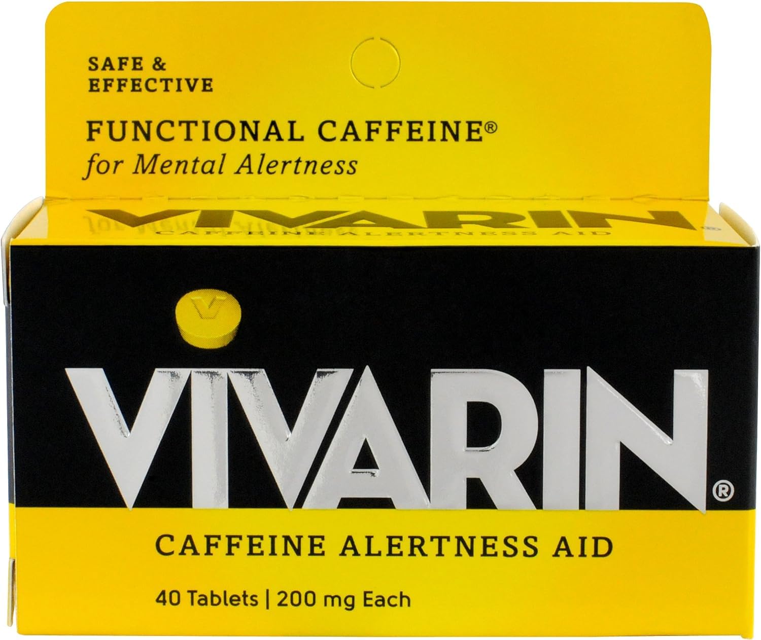 Vivarin Brand Alertness Aid Tablets, 160