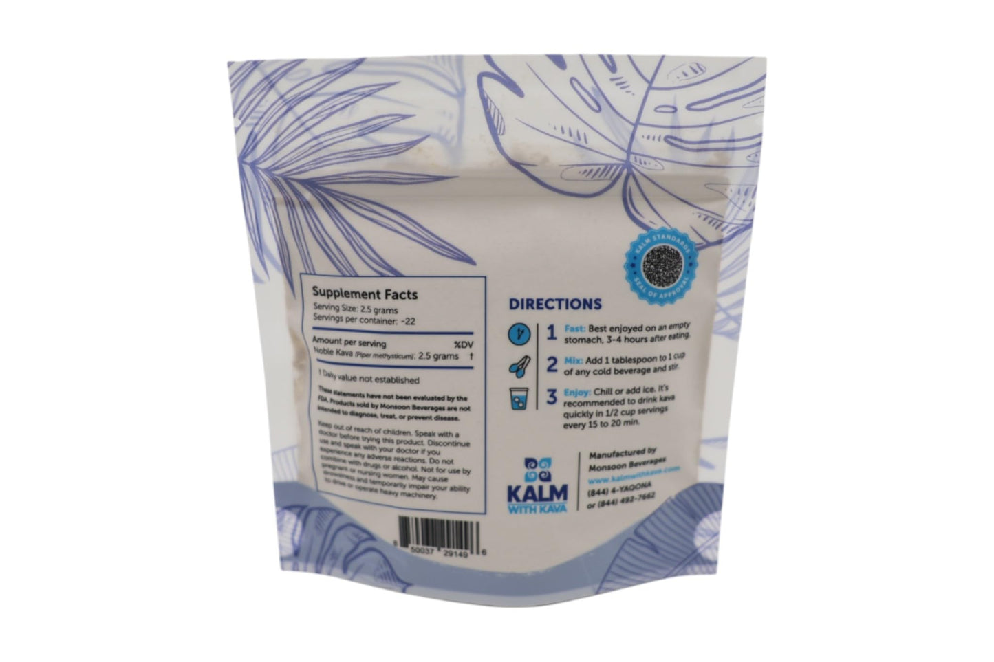 KALM Quick Micronized Kava Sampler Powders 4 oz