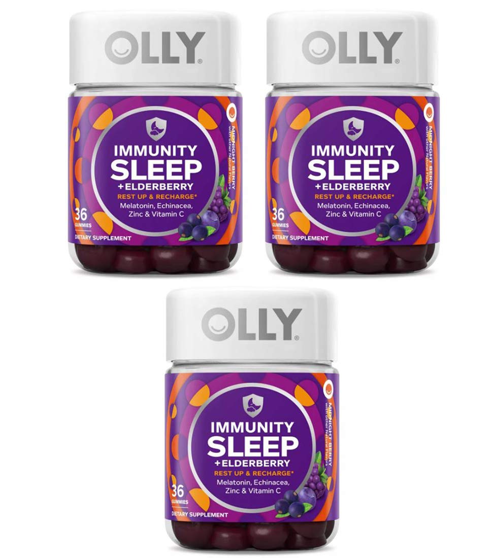 OLLY Immunity Sleep + Elderberry Gummy 108 Gummies