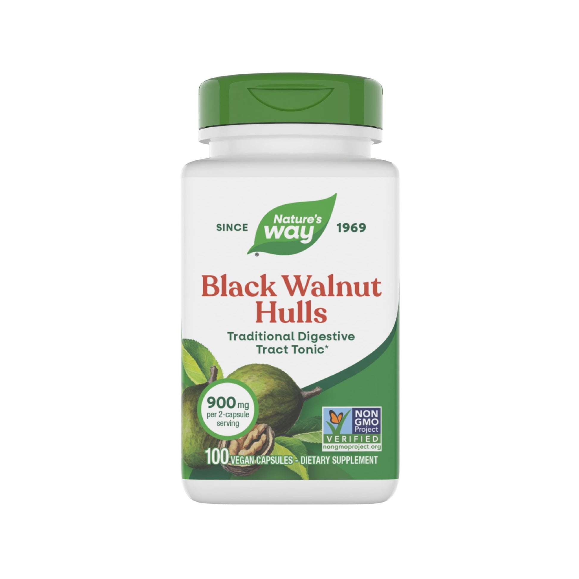 Nature's Way Black Walnut Hulls Capsules 100