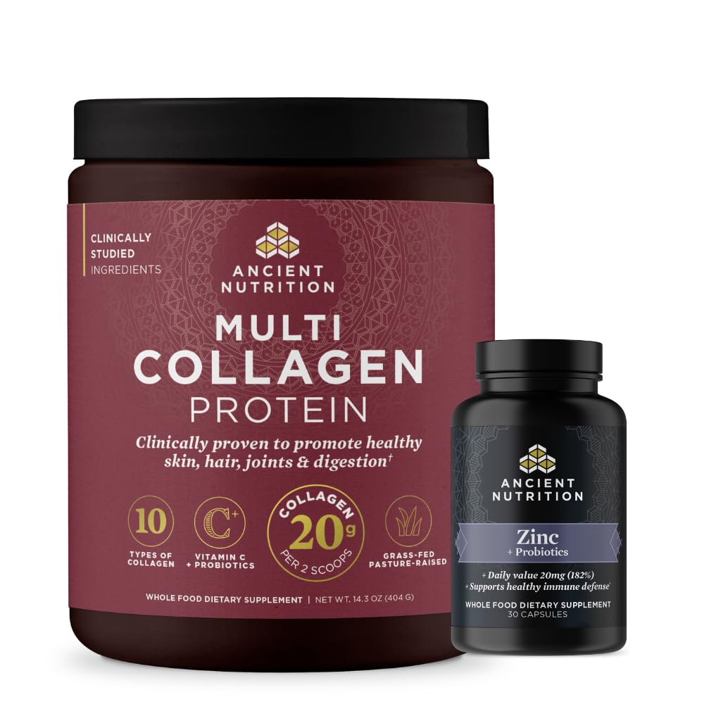 Ancient Nutrition Zinc Capsules, 30 Count