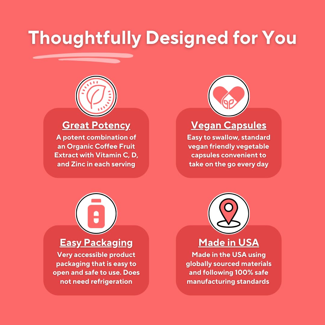 Vitapia Vitacoffee Caffeine Pills 60 Veggie Capsules