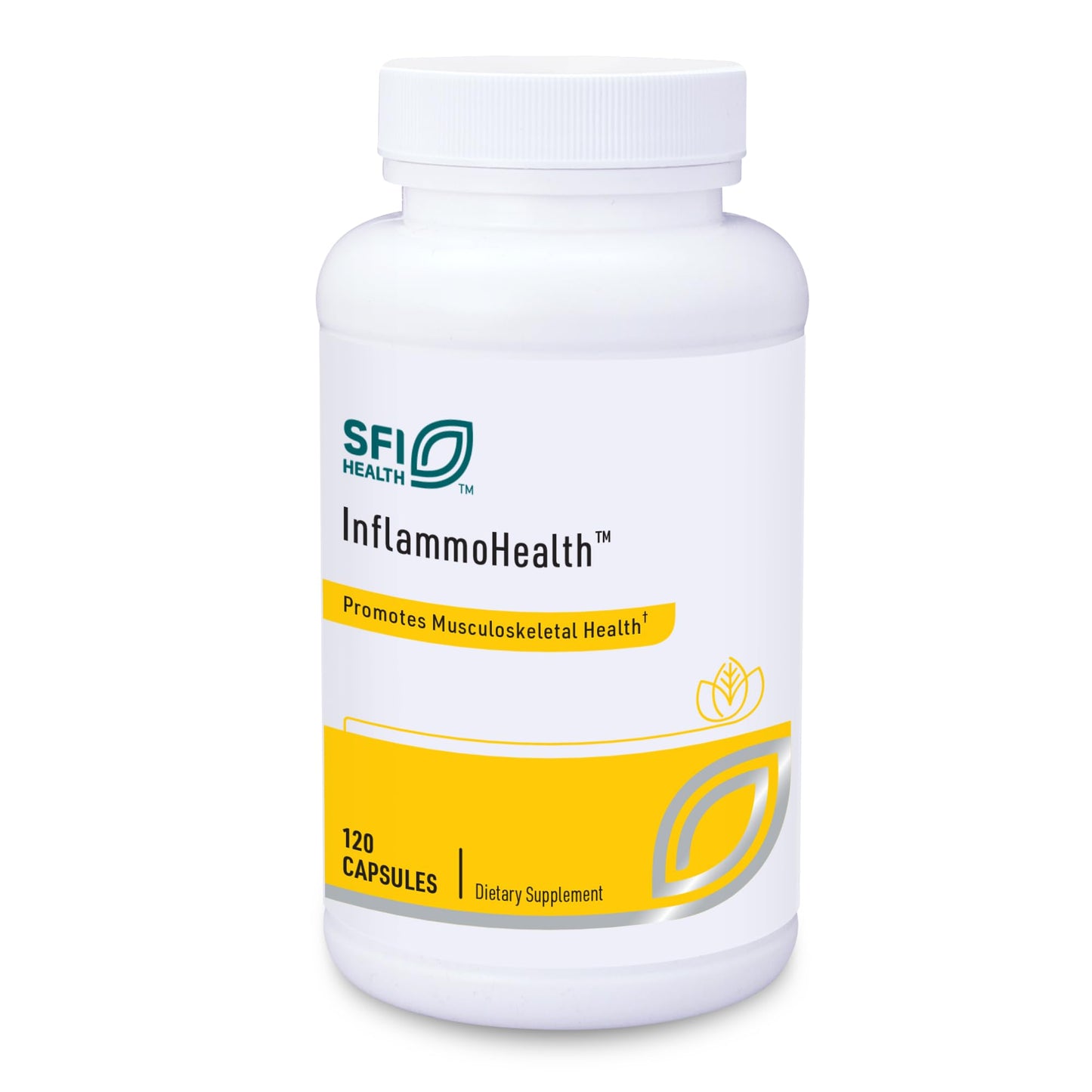 SFI Health Advanced Inflammation Support - Hypoallergenic Formula with Boswellia, Stephania & Nettle 120 Capsules