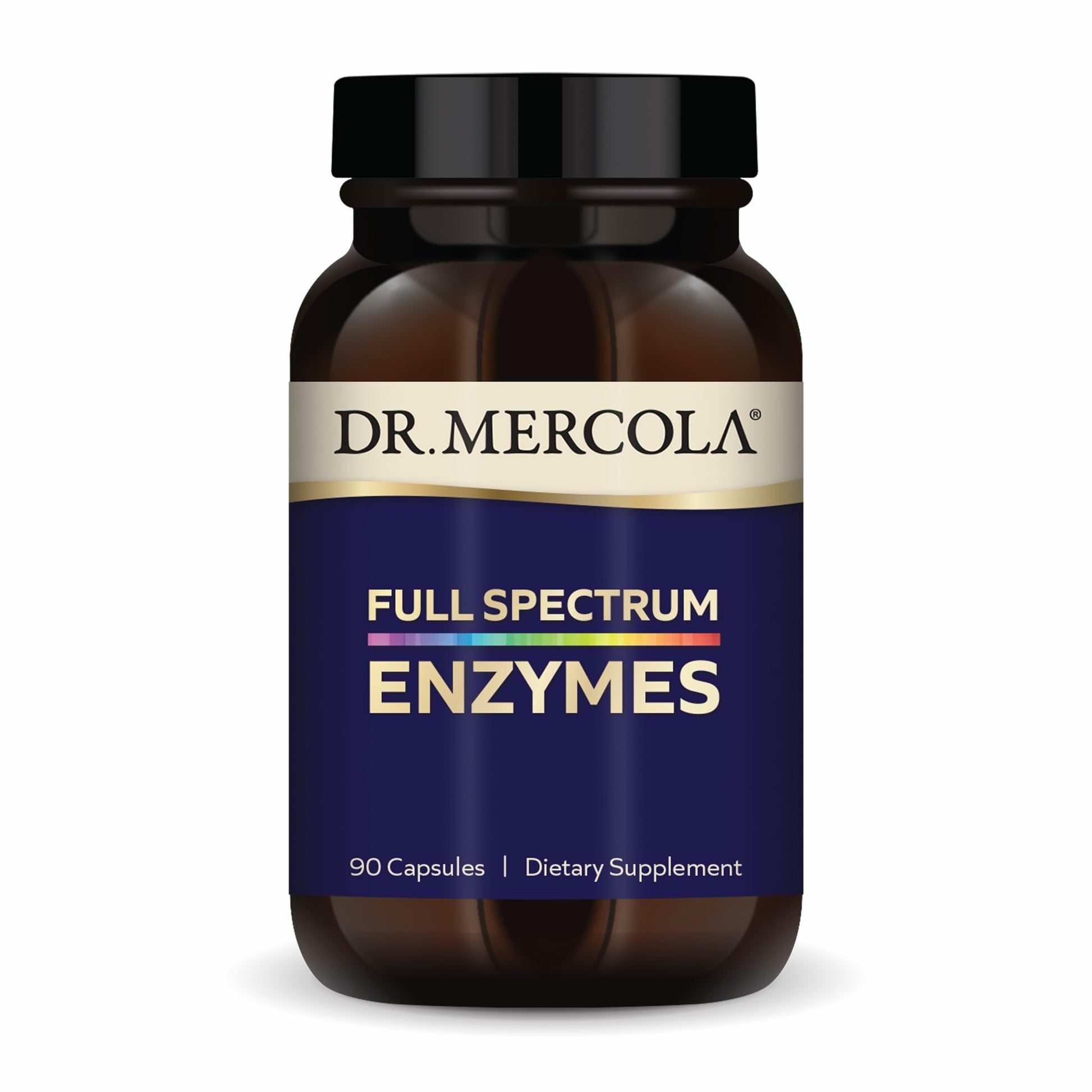Dr. Mercola Full Spectrum Enzymes, 90 Capsules