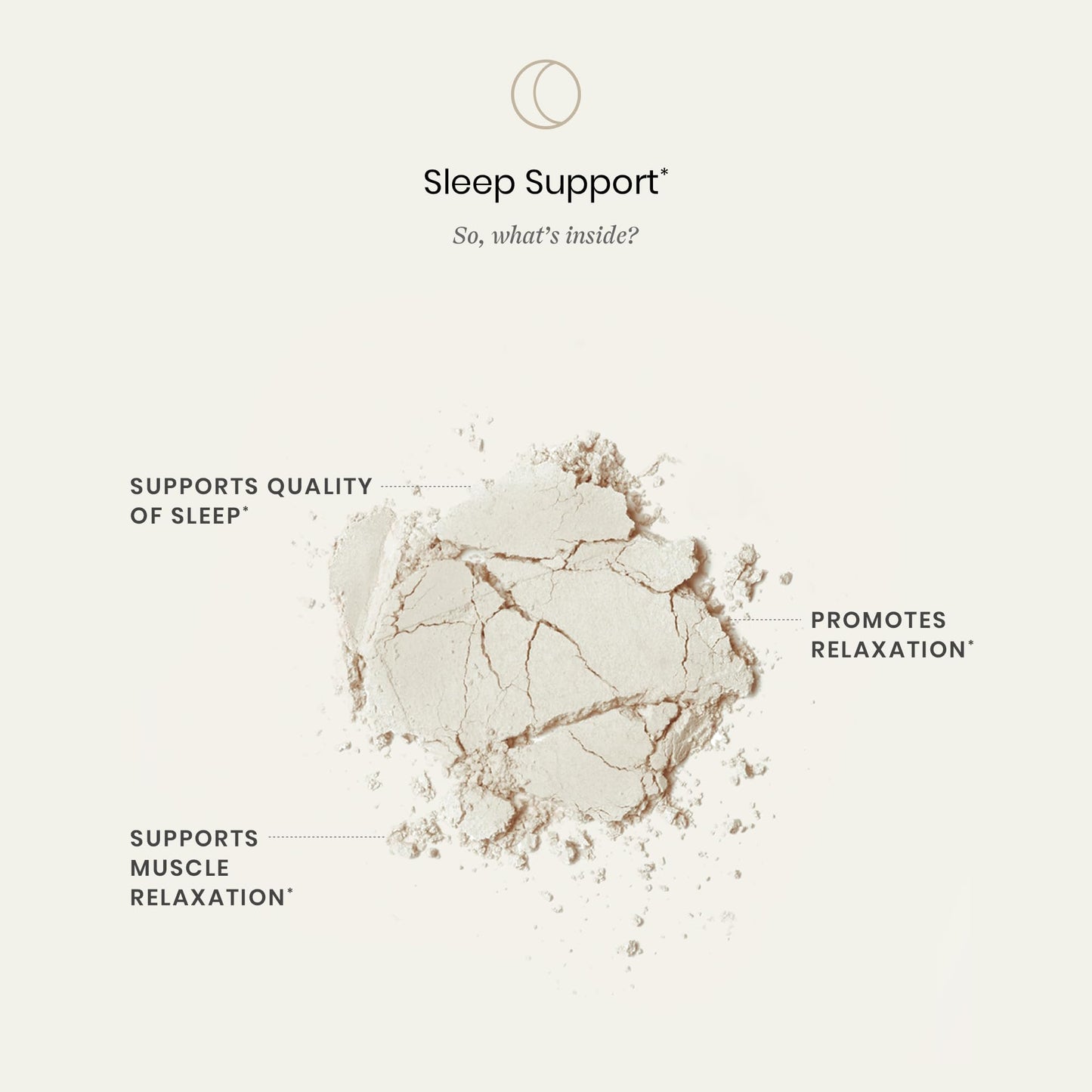 Perelel Sleep Support Magnesium Powder with Lemon Balm 2.96 oz