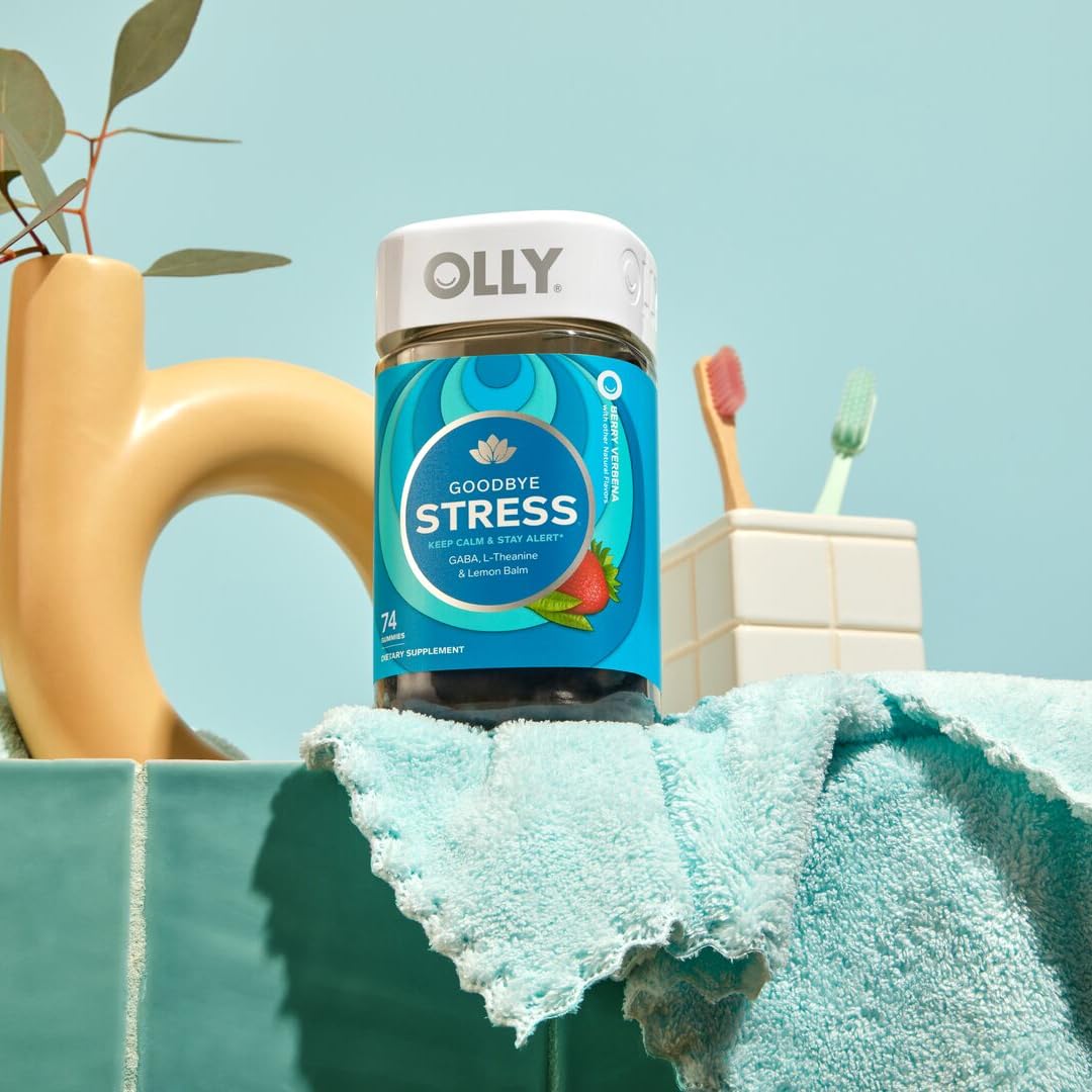 OLLY Goodbye Stress Gummy, 74 Count