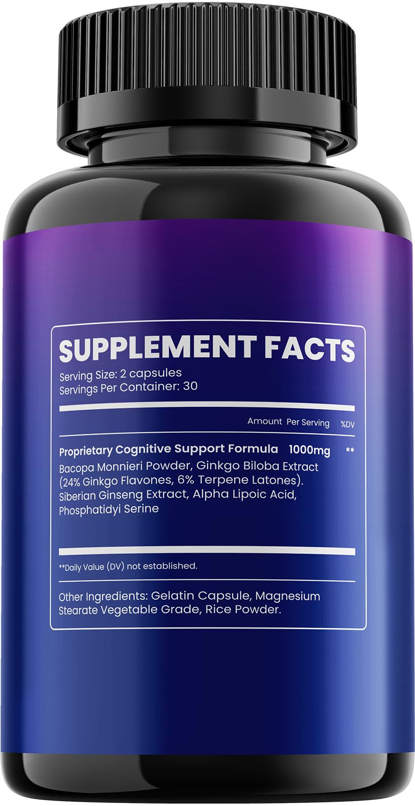 Indelo Memory Mood Supplement Capsules, 60 Capsules