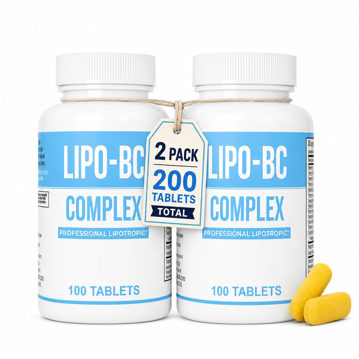 Legere Pharmaceuticals Lipo BC Complex Tablets 200 Tablets