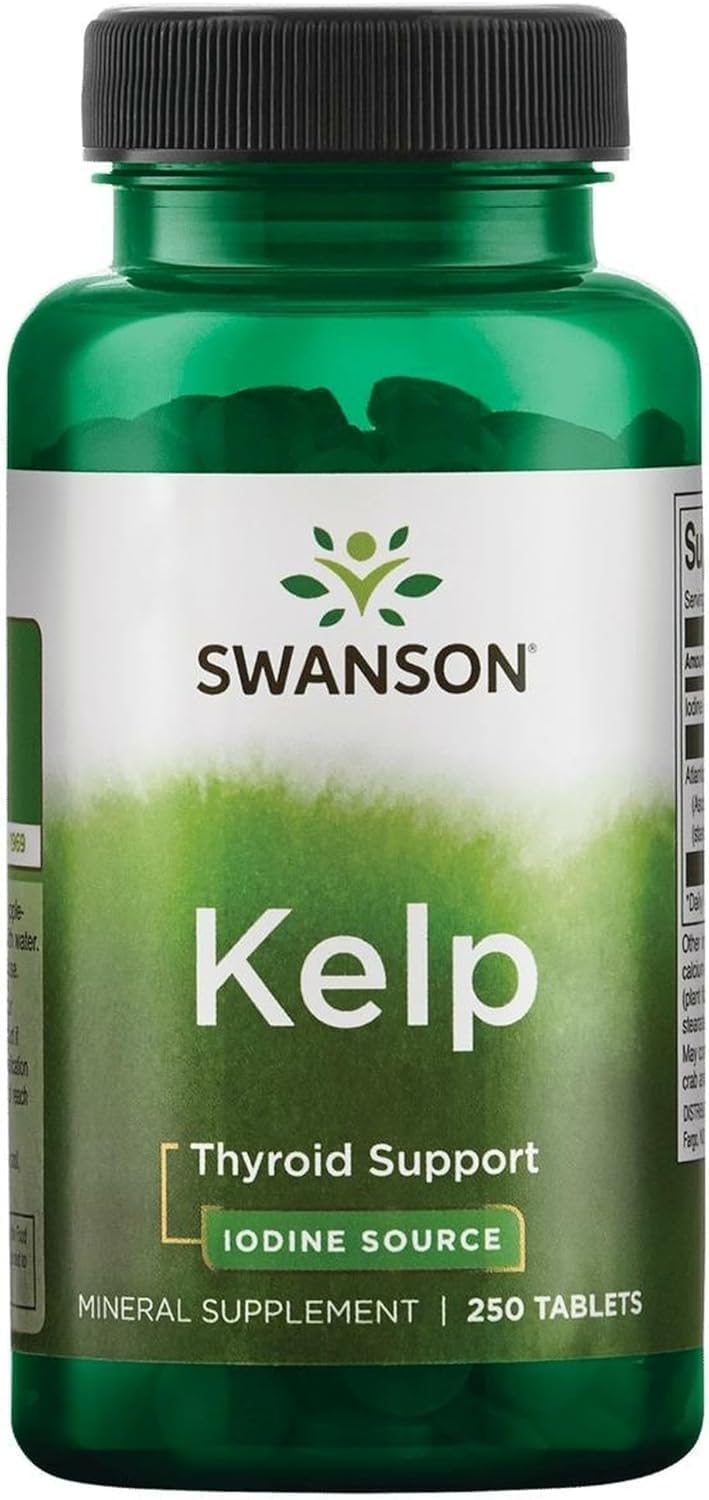 Swanson Premium Brand Kelp Tablets 250 Count