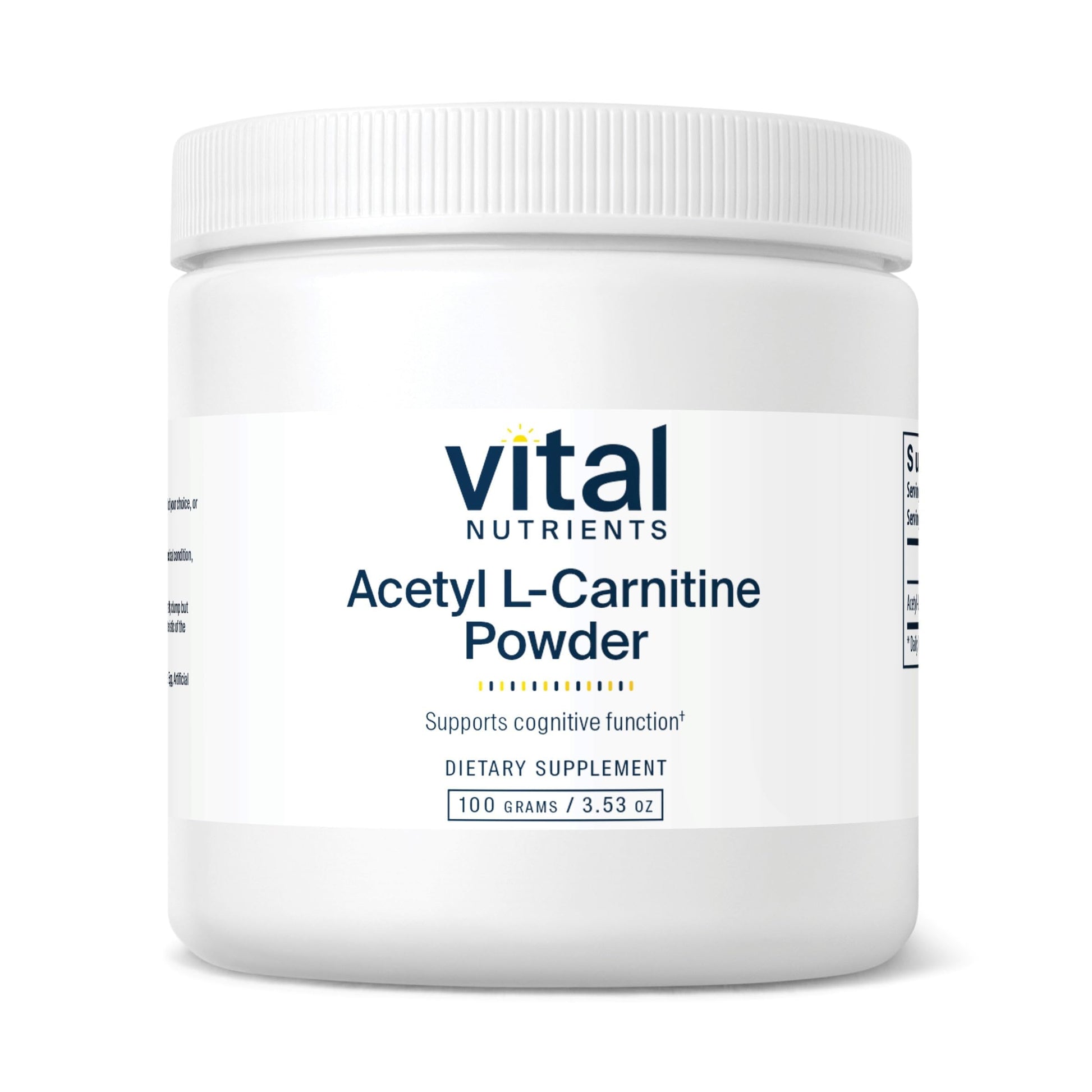 Vital Nutrients Acetyl L-Carnitine Powder 3.53 oz